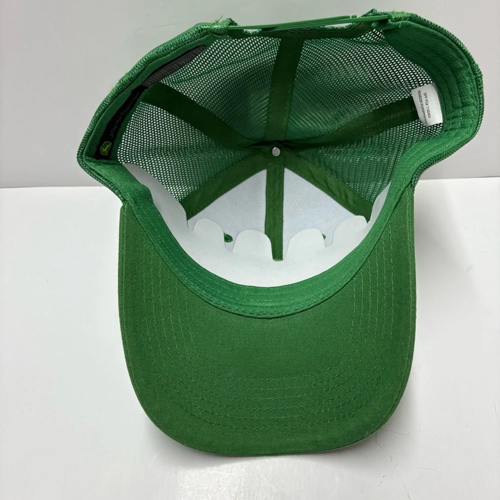 John Deere Green Snap Back Hat Cap NEW - Picture 5 of 6